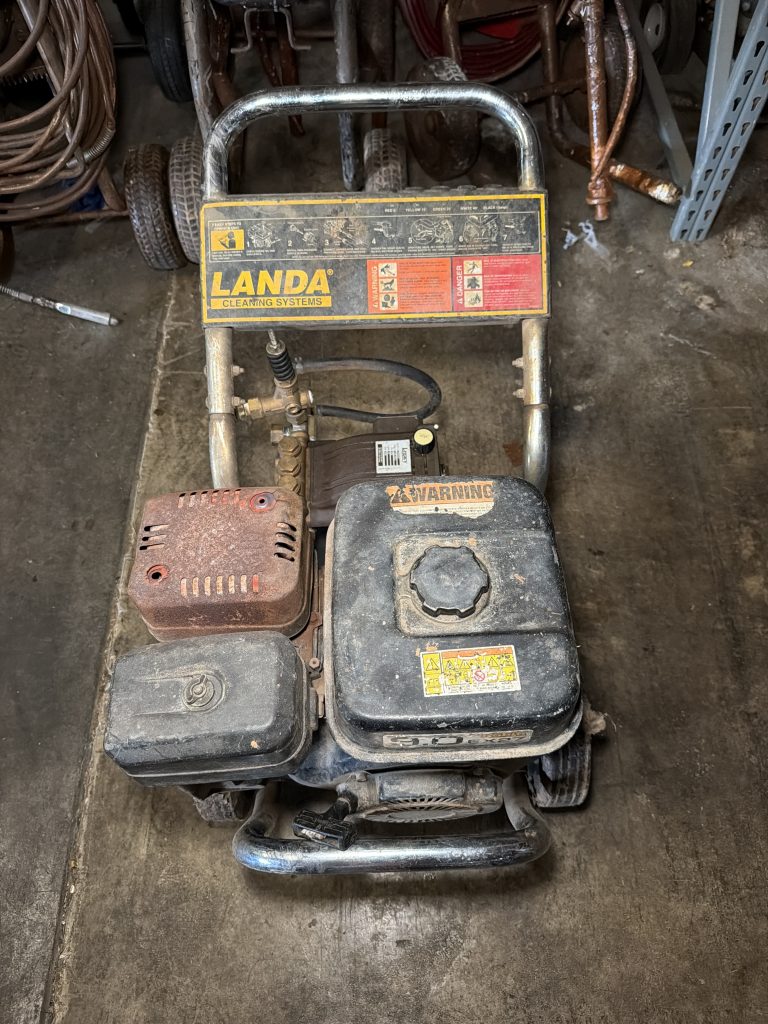 Power Washing Liquidation Auction