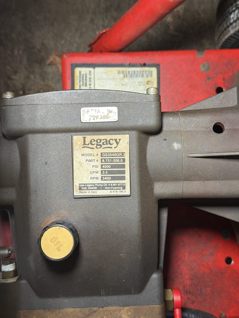 Power Washing Liquidation Auction