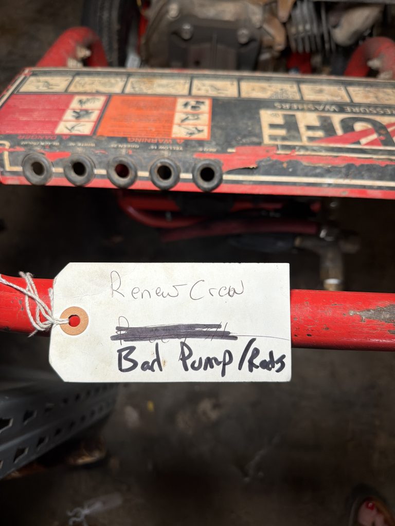 Power Washing Liquidation Auction
