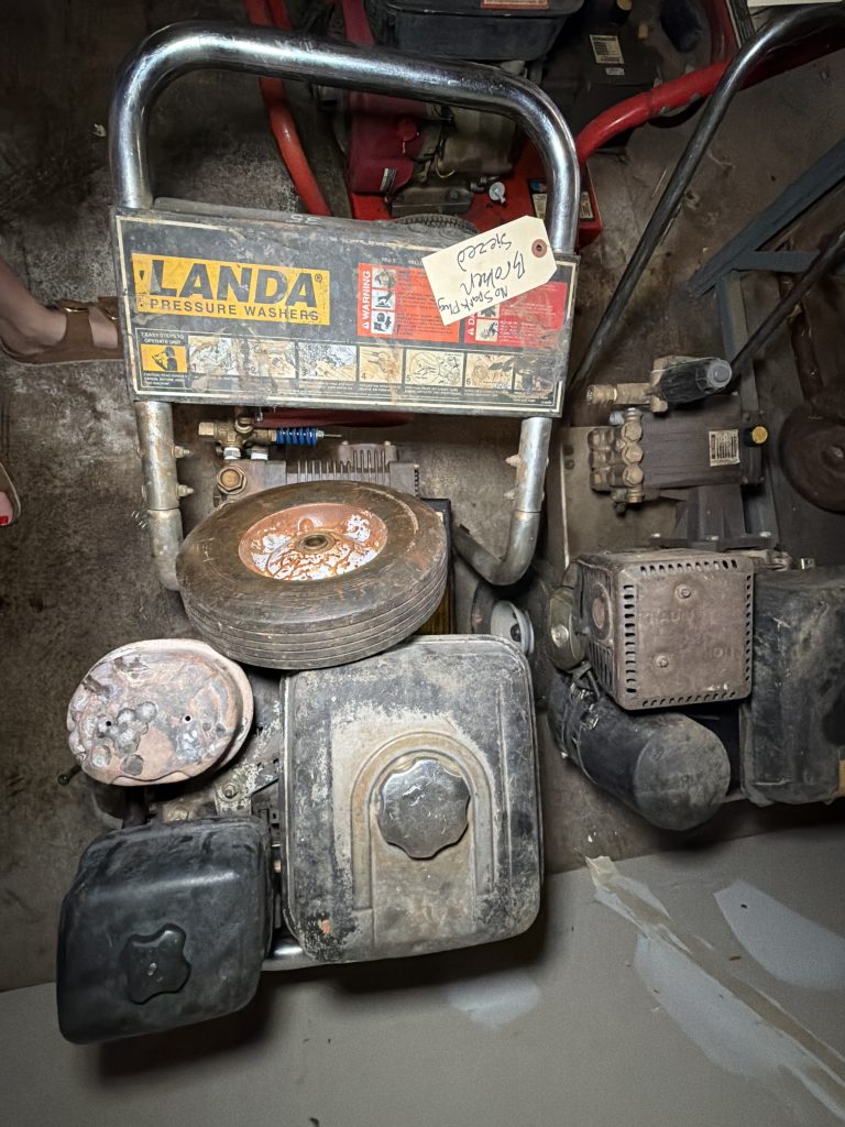 Power Washing Liquidation Auction
