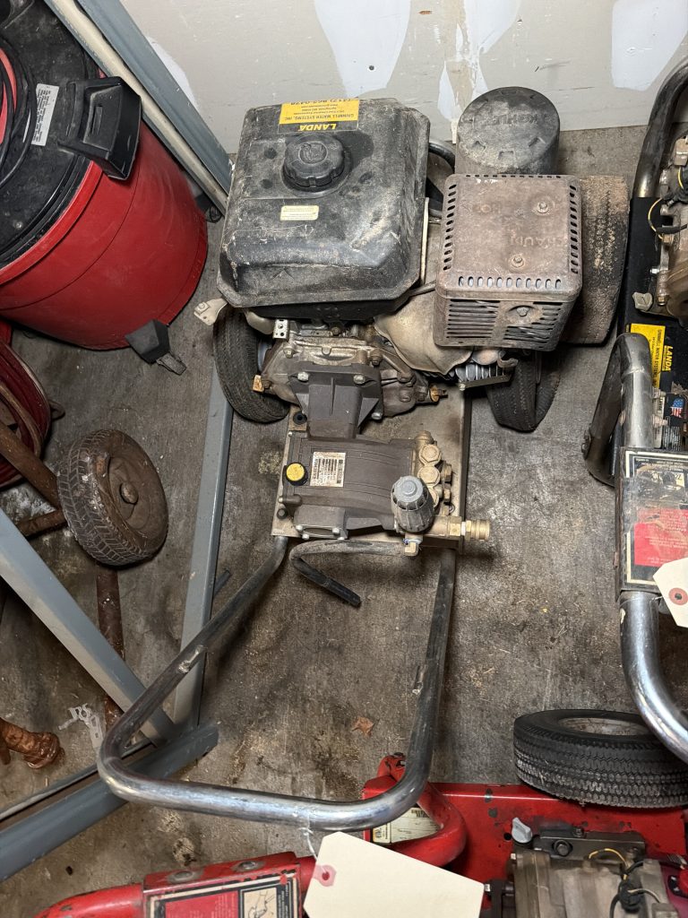 Power Washing Liquidation Auction