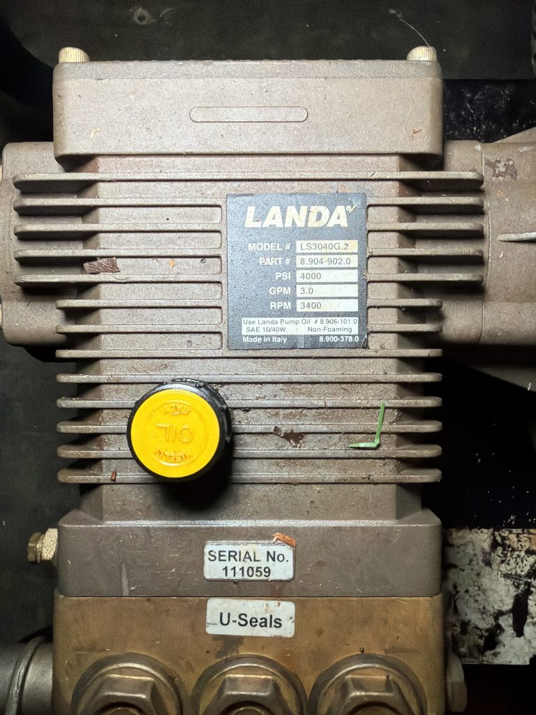 Power Washing Liquidation Auction