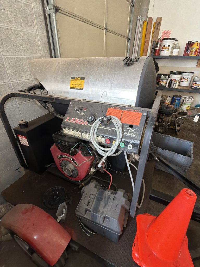 Power Washing Liquidation Auction