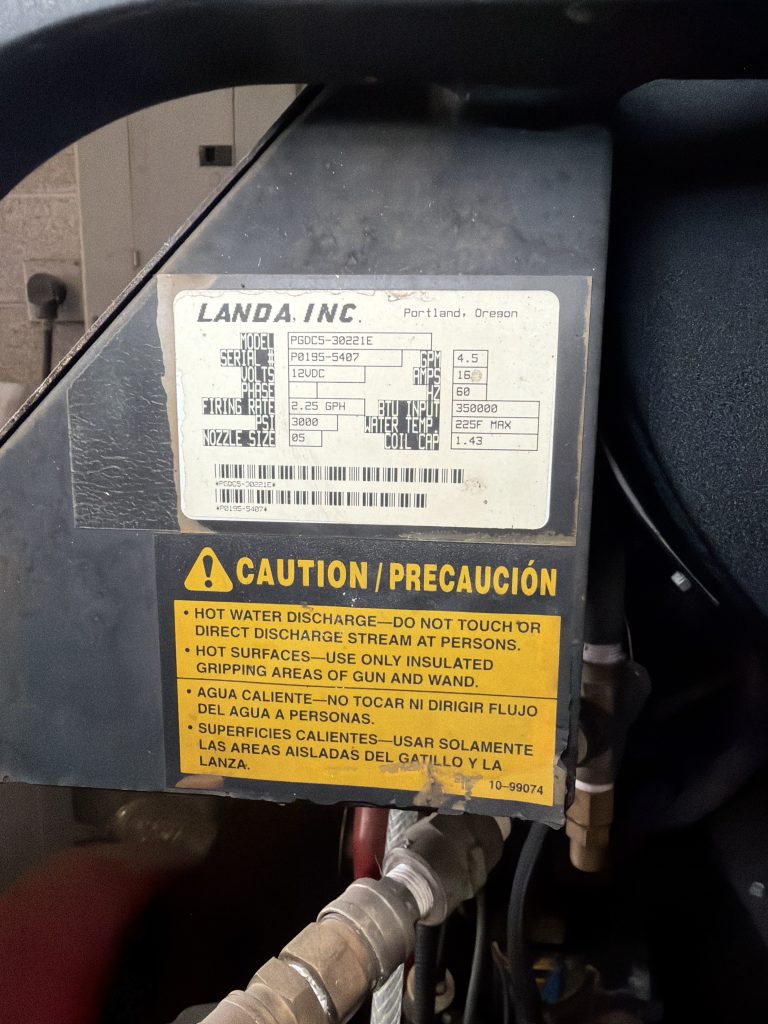 Power Washing Liquidation Auction