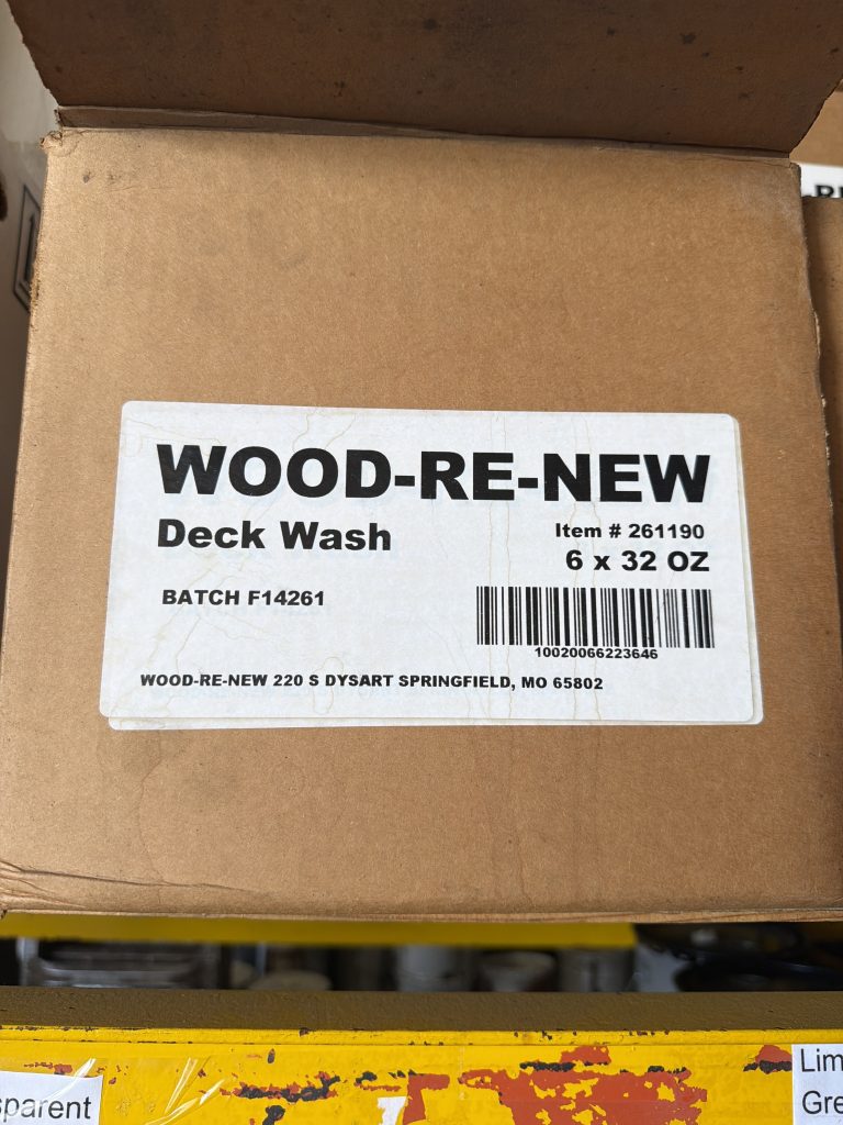 Power Washing Liquidation Auction