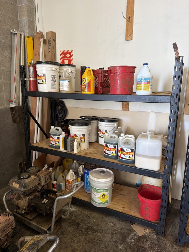 Power Washing Liquidation Auction