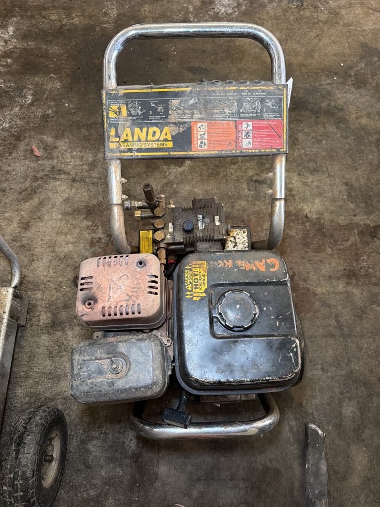 Power Washing Liquidation Auction