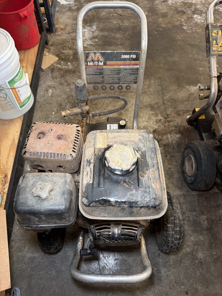 Power Washing Liquidation Auction