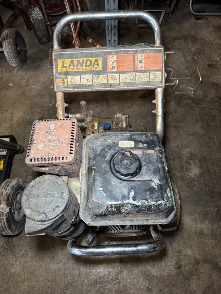 Power Washing Liquidation Auction