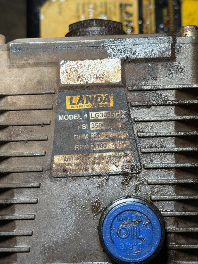 Power Washing Liquidation Auction