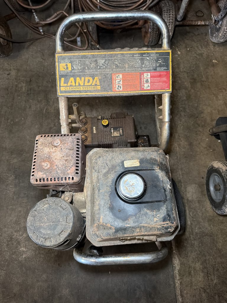 Power Washing Liquidation Auction